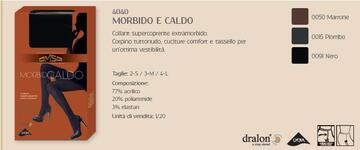 OMSA    190OM- 4040 collant donna supercoprente morbido e caldo - Fratelli Parenti